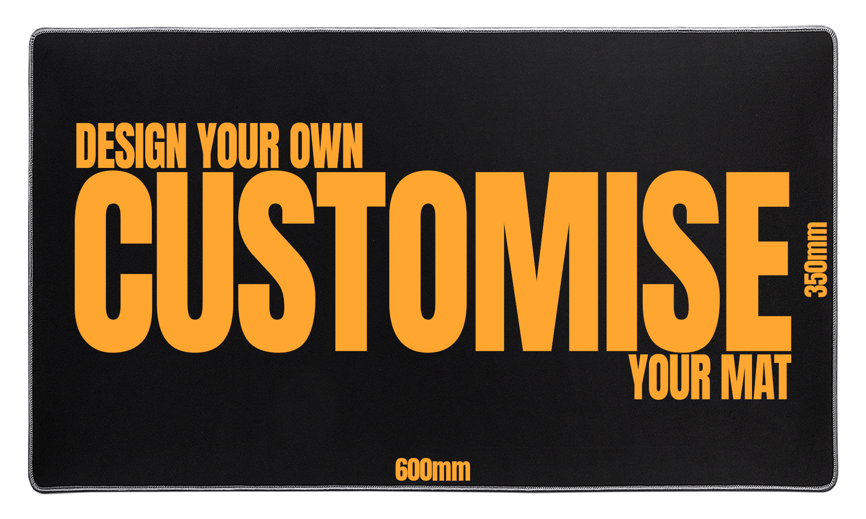 Custom TCG Playmat - Single Player (600mm x 350mm)