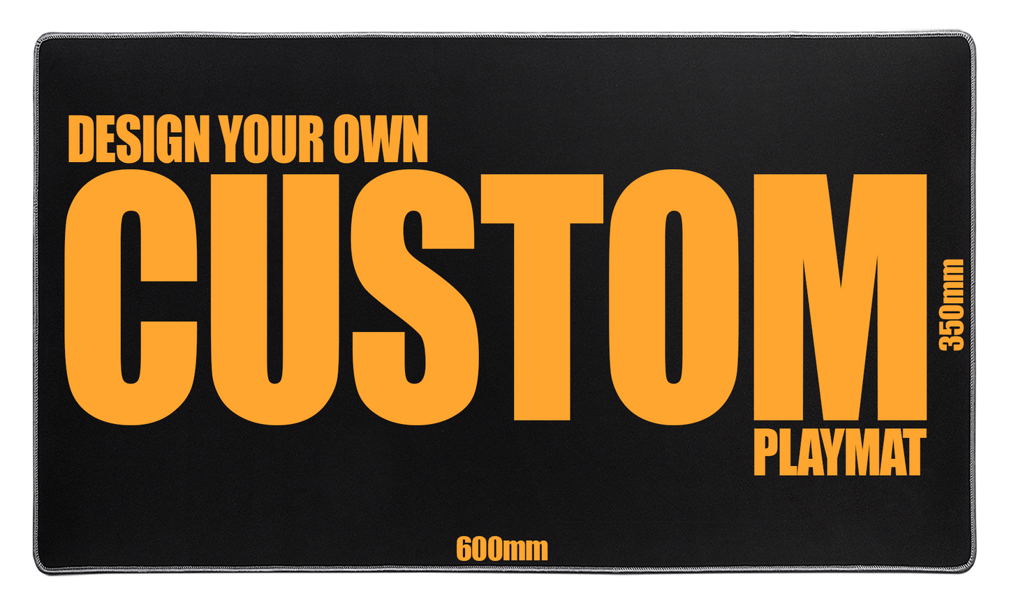 Custom TCG Playmat - Single Player (600mm x 350mm)
